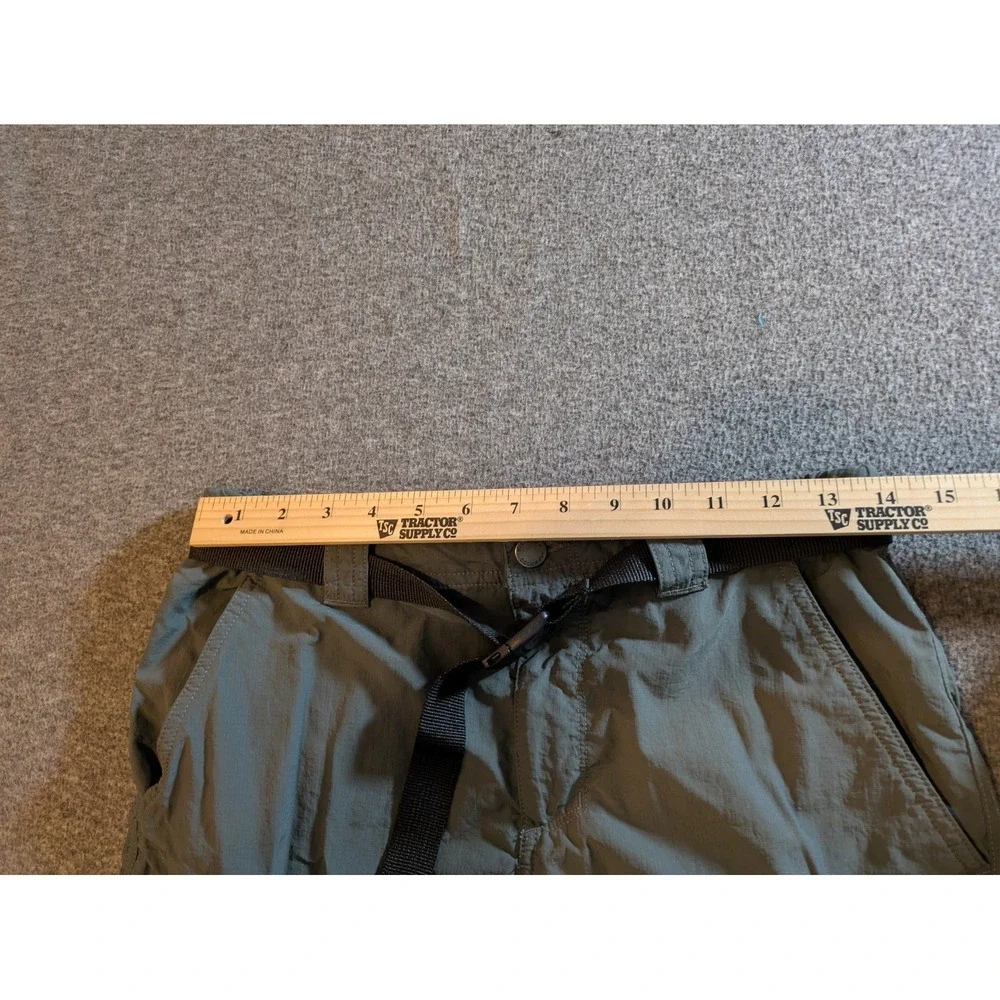 Columbia Shorts Mens 30‎ Gray Nylon  Hiking 10 Inseam Zip Fly Pockets Omni Shade